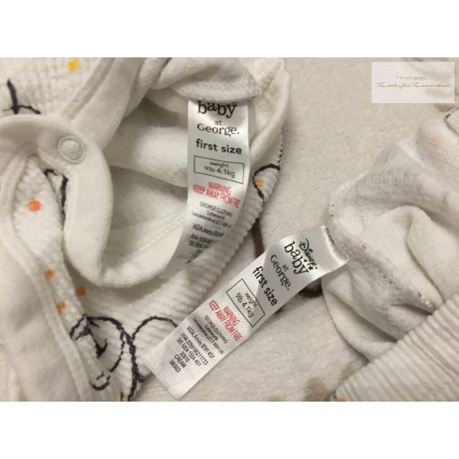 George újszülött 50 - 56 cm 4,1 kg Minnie mintás pamut lány body és legging szett  újszerű,hibátlan