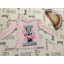 Disney Mickey 9-12 hó 74-80 cm Minnie mintás pamut lány felső - új, szettet bontottam