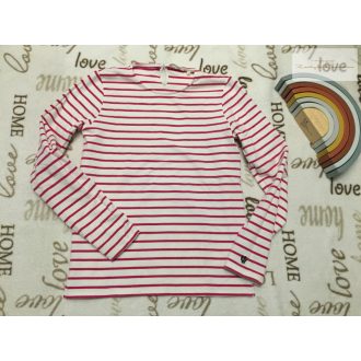 Fatface 10-11 év 140-146 cm rózsaszín csíkos puha pamut lány felső- újszerű, hibátlan   Fatface 10-11 év 140-146 cm rózsaszín csíkos puha pamut lány felső- újszerű, hibátlan