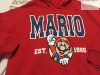 Super Mario at Primark 5-6 év 116 cm piros, Super Mario mintás puha pamut fiú felső/ pulóver újszerű, hibátlan