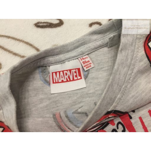 Marvel 3-4 év 98-104 cm Superhősmintás pamut fiú felső- újszerű,hibátlan