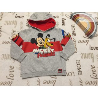   Mickey at TU 3-4 év 98 -104 cm  Plútó-Donald-Mickey mintás  pamut fiú felső/ pulóver-  újszerű,hibátlan