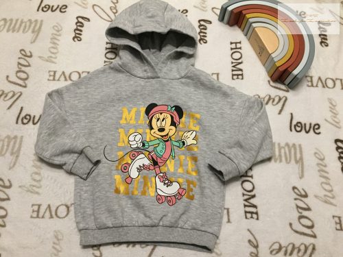 Disney Mickey at TU 4 év 104 cm görkoris Minnie mintás pamut lány felső/ pulóver-újszerű,hibátlan