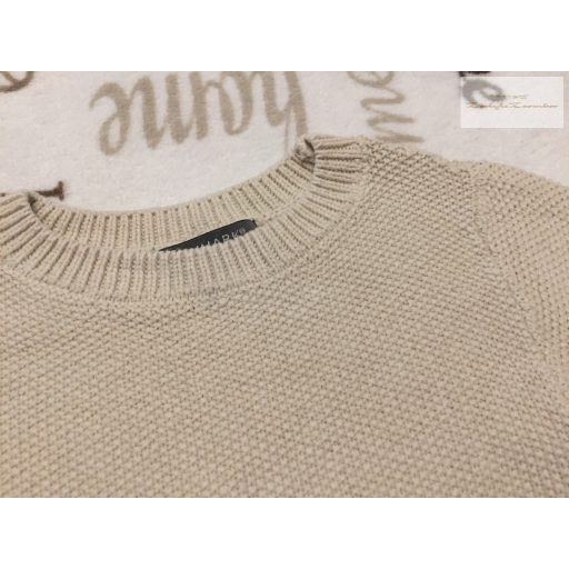 Primark 3-4 év 98-104 cm bézs, kötött fiú felső/ pulóver - újszerű,hibátlan