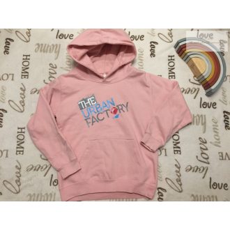 JustHoods 7-8 év 122-128 cm rózsaszín, színes feliratos pamut lány felső - újszerű,hibátlan   JustHoods 7-8 év 122-128 cm rózsaszín, színes feliratos pamut lány felső - újszerű,hibátlan