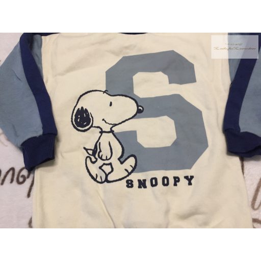 George 3 - 4  év 98 -104 cm Snoopy mintás pamut fiú felső / pulóver- újszerű,hibátlan