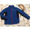 Berghaus 9-10 év 134-140 cm kék, vastagabb polár fiú felső - újszerű,hibátlan