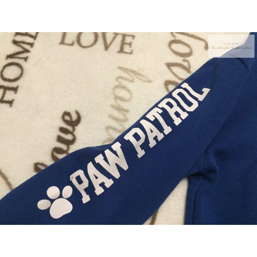 Paw Patrol 4 -5 év 104-110 cm  kék, Marshall mintás pamut fiú felső/ pulóver- újszerű,hibátlan - Mancs őrjárat