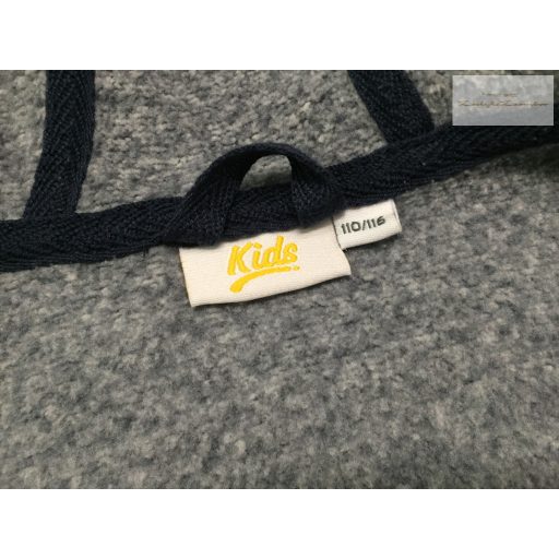 Kids 5-6 év 110 -116 cm kék finomkötött, belül polár fiú felső/ pulóver - újszerű,hibátlan