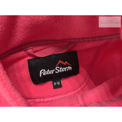 Peter Storm 11-12 év 146-152 cm rózsaszín puha polár lány felső - új, csak lecmkézve