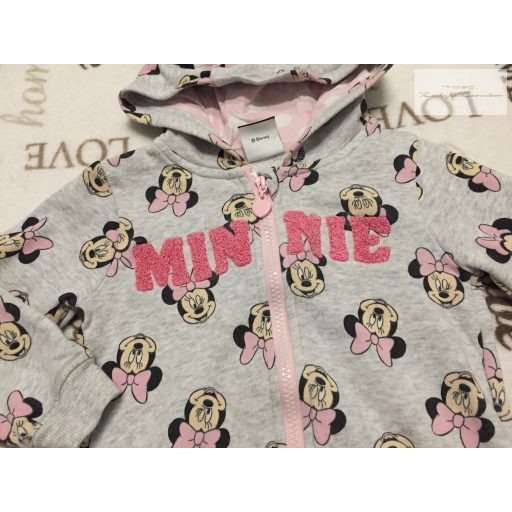 George 2-3 év 92-98  cm szürke,Minnie mintás pamut lány felső -újszerű,hibátlan