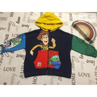   Disney at George 3-4 év 98-104 cm  Toy Story Sheriff-Buzz  mintás pamut fiú felső/ pulóver - újszerű,hibátlan