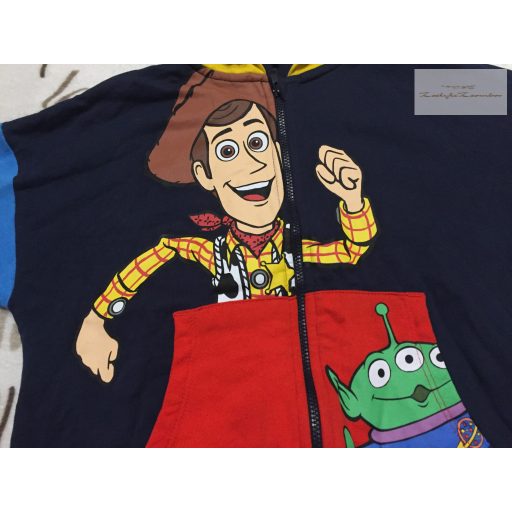 Disney at George 3-4 év 98-104 cm  Toy Story Sheriff-Buzz  mintás pamut fiú felső/ pulóver - újszerű,hibátlan