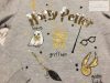 TU 11 év 146 cm simizős Harry Potter feliratos-mintás pamut lány felső- újszerű,hibátlan