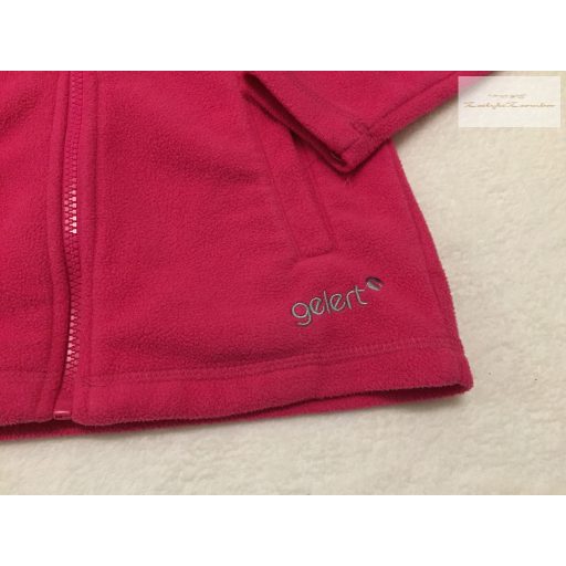 Gelert 11-12 év 146-152 cm rózsaszín puha polár lány felső/ pulóver- újszerű,hibátlan
