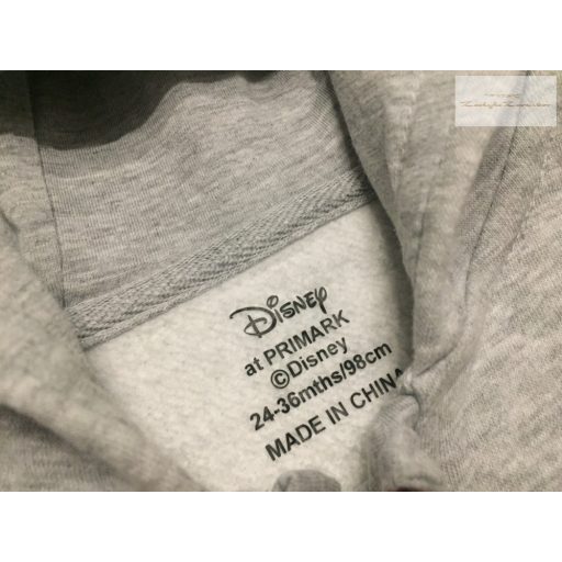 Disney at Primark 2-3 év 92-98 cm Donald-Mickey mintás puha pamut fiú felső/ pulóver-új, csak lecímkézve