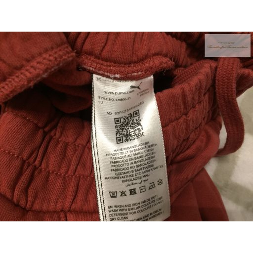 Puma S( 13-14 év) tégla színű pamut szabadidő szett - újszerű,hibátlan