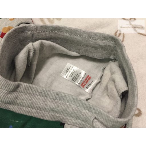 Matalan 2-3 év 98 cm  télapó-rénszarvas-fenyő mintás pamut fiú szabadidő szett-újszerű,hibátlan