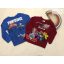 Paw Patrol 18-24 hó 86-92 cm kék - bordó, Chase-Robble-Marshall mintás pamut fiú felső-újszerű,hibátlan-Mancs őrjárat