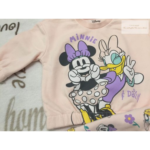 Disney at Primark 3-6 hó 62-68 cm rózsaszín, Minnie  mintás pamut lány szett --újszerű,hibátlan