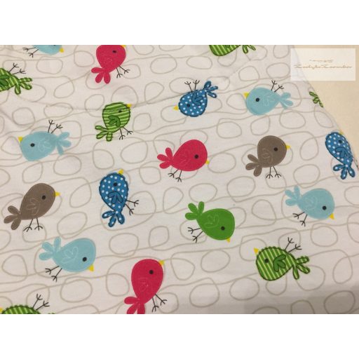 Baby Nest 0-6 hó  színes csibe mintás pamut hálózsák -1,5 TOG - újszerű,hibátlan