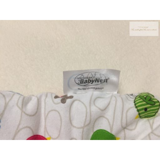 Baby Nest 0-6 hó  színes csibe mintás pamut hálózsák -1,5 TOG - újszerű,hibátlan