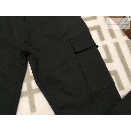 Next 10 év 140 cm vastag ,belül poláros pamut fiú nadrág/ jogger - új, címkés