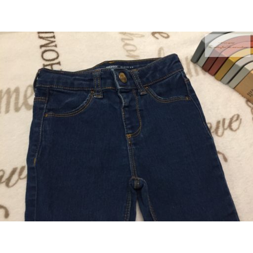 Denim 3-4 év 104 cm skinny  farmer fiú nadrág-újszerű,hibátlan