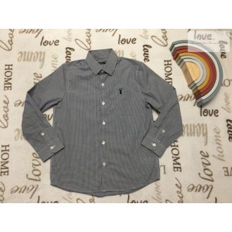 Next 7 év 122 cm  fekete - fehér apró kockás fiú ing  - új,átnőtt, csak lecímkézve   Next 7 év 122 cm  fekete - fehér apró kockás fiú ing  - új,átnőtt, csak lecímkézve