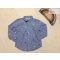 H§M 2-3 év 98 cm világoskék, fenyő-hóember-karácsonyi mintás fiú ing újszerű,hibátlan 