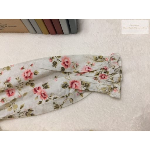 Zara 2-3 év 98 cm bézs, virágmintás lány ing- újszerű, hibátlan