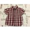 H§M 12 - 18 hó 86 cm bordó - fehér kockás fiú ing-  újszerű,hibátlan