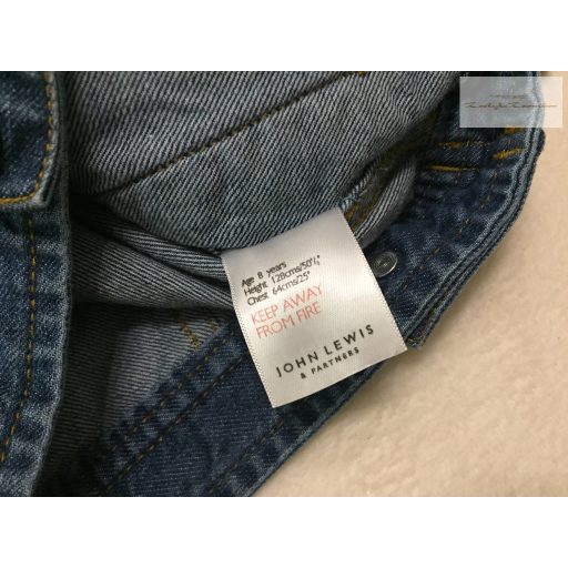 John Lewis 8 év 128 cm fiú farmer kabát- újszerű,hibátlan