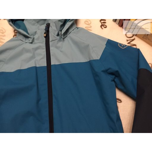 Color Kids 10 év 140 cm kék csíkos fiú széldzseki/ vékonyabb átmeneti kabát - újszerű,hibátlan 