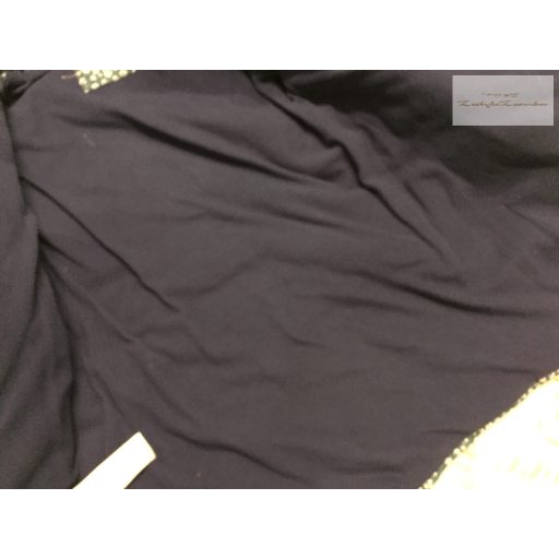 Mango 11-12 év 152 cm kék, fehér virágmintás polár béléses lány kabát - újszerű