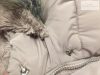 George 10-11 év 140-146 cm szürke, orkános -szőrme béléses vastag téli lány  kabát- újszerű,