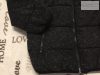 F§F 9-10 év 140 cm fekete, apró fehér mintás vastag polár béléses téli fiú kabát - újszerű,hibátlan