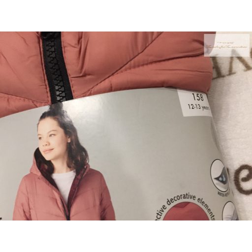 Pepperts 12-13 év 158 cm rózsaszín, karcsúsított lány átmeneti kabát - új, címkés