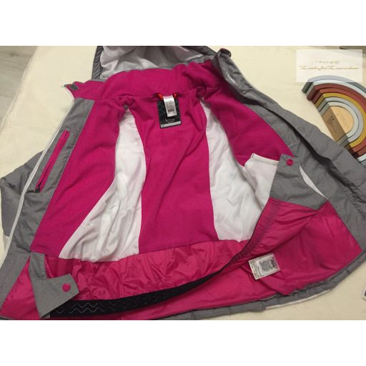 Decathlon Wedze 10 év 140 cm szürke - fehér  síkabát -újszerű