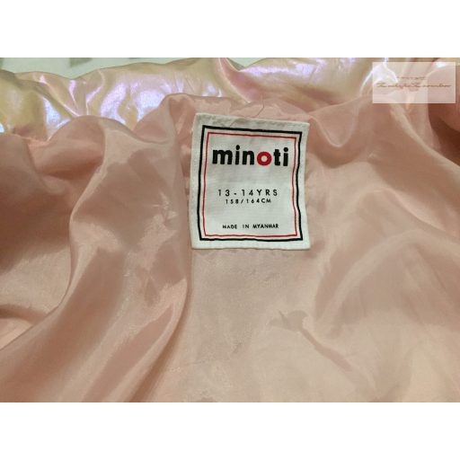 Minoti 13 - 14 év 156-164 cm rózsaszín csillogós vastagabb átmeneti lány kabát - új, csak lecímkézve- átnőtte