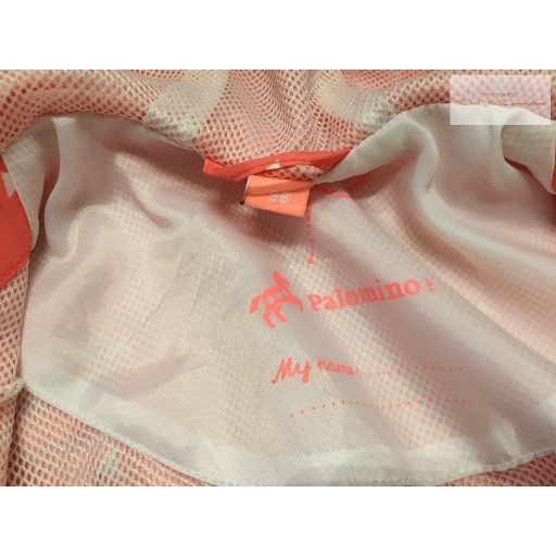 Palomino 3 év 98 cm rózsaszín fehér mintás lány széldzseki újszerű,hibátlan