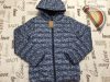 In Extenso 12 év 152 cm kék - fehér virágmintás átmeneti lány kabát- új, címkés