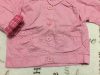 Ethel Austin 7-8 évesre való 122-128 cm rózsaszín pamut lány átmeneti kabát vékony pamut béléssel - rövidebb fazonú