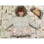 Mothercare 6-9 hó 9 kg szürke, fehér pöttyös, cica-lufi mintás polár béléses lány kabát-újszerű,hibátlan