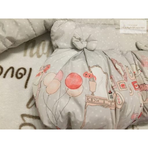 Mothercare 6-9 hó 9 kg szürke, fehér pöttyös, cica-lufi mintás polár béléses lány kabát-újszerű,hibátlan