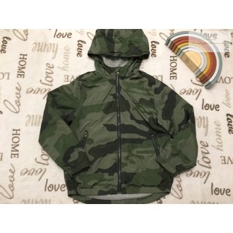 GAP 6-7 év 114-132 cm terepmintás, pamut béléses fiú átmeneti kabát/ széldzseki  -újszerű,hibátlan   GAP 6-7 év 114-132 cm terepmintás, pamut béléses fiú átmeneti kabát/ széldzseki  -újszerű,hibátlan