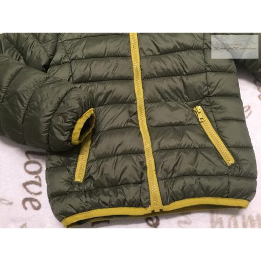Alive 5-6 év 110-116 cm zöld, vastagabb átmeneti fiú kabát- újszerű,hibátlan