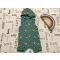 Next 12 - 18 hó 86 cm  zöld, színes állat fej mintás pamut fiú kezeslábas/ playsuit - újszerű,hibátlan