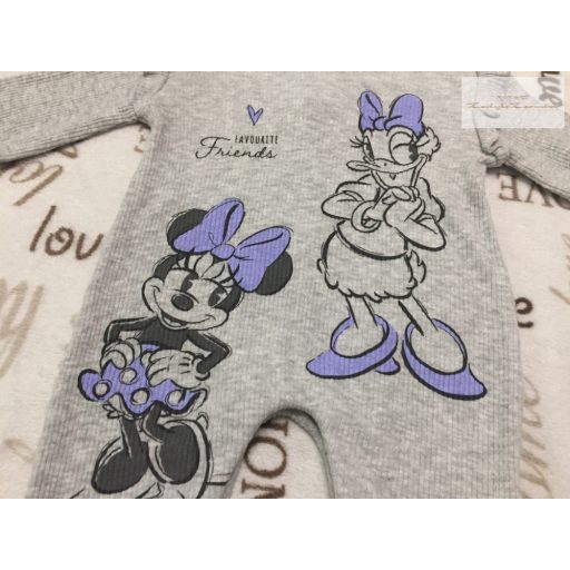 Disney at George 6 - 9 hó 68-74 cm Daisy -Minnie  mintás puha pamut lány kezeslábas/ playsuit -- újszerű,hibátlan