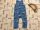 M§S 12-18 hó 80- 86 cm kék, színes dömper mintás pamut fiú kantáros nadrág/ playsuit-új, címkés